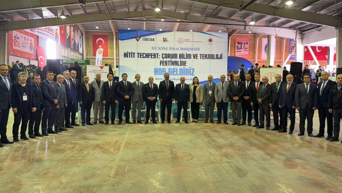 Tubitak 4007 Hitit Techfest Çorum Bilim Teknoloji Festivali
